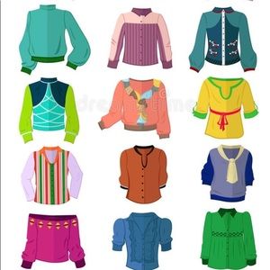 Blouses on sale .$5 each must buy 2. One shipping fee. More being added daily.